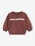 Sweat personnalisable bébé garçon bleu jean+bordeaux 10 - vertbaudet enfant 