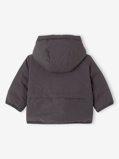 Parka réversible bébé anthracite 4 - vertbaudet enfant 