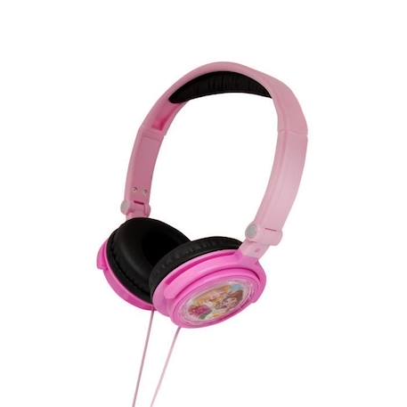 Casque stéréo filaire pliable pour enfants avec limitation de volume d'écoute Disney Princesses ROSE 1 - vertbaudet enfant 