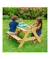 Table picnic en bois tp early fun avec splash and spray pour enfants inclus avec accessoires fsc dim l94 x l89 x h50 BLANC 3 - vertbaudet enfant 