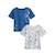 Lot de 2 t-shirts bébé manches courtes Gamboa BLEU 1 - vertbaudet enfant 