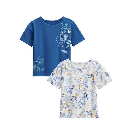 Bébé-T-shirt, sous-pull-T-shirt-Lot de 2 t-shirts bébé manches courtes Gamboa