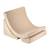 Fauteuil enfant velours côtelé LUNE BRUN SUGAR BEIGE 2 - vertbaudet enfant 