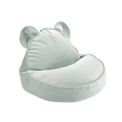 Chambre et rangement-Pouf enfant ourson velours BEAR MISTY GREEN