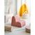 Fauteuil enfant velours côtelé NUBE PINK MOUSSE ROSE 2 - vertbaudet enfant 