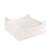 Pouf enfant carré velours côtelé OTTO MARSHMALLOW BLANC 3 - vertbaudet enfant 