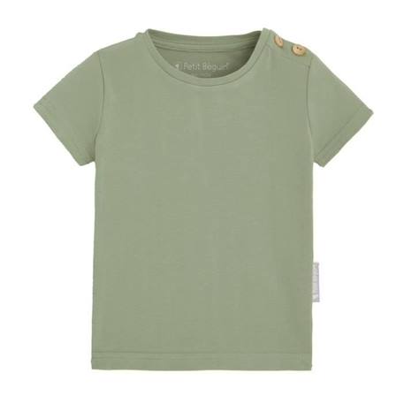 T-shirt manches courtes mixte VERT 1 - vertbaudet enfant 