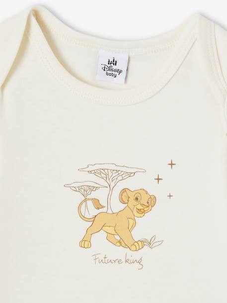 Lot de 2 bodies Disney® Le Roi Lion bébé vert sauge 5 - vertbaudet enfant 