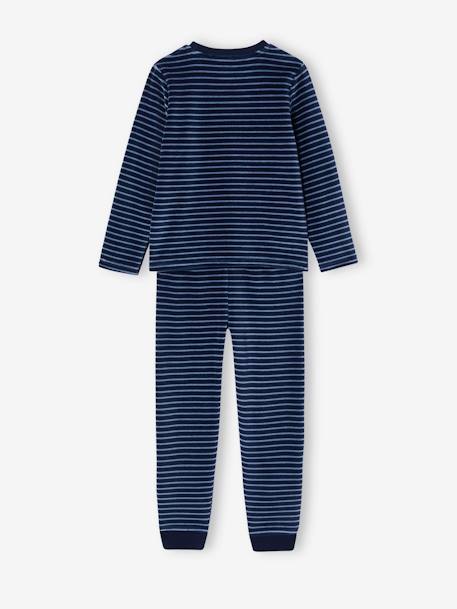 Lot de 2 pyjamas 'Espace' en velours garçon marine 9 - vertbaudet enfant 