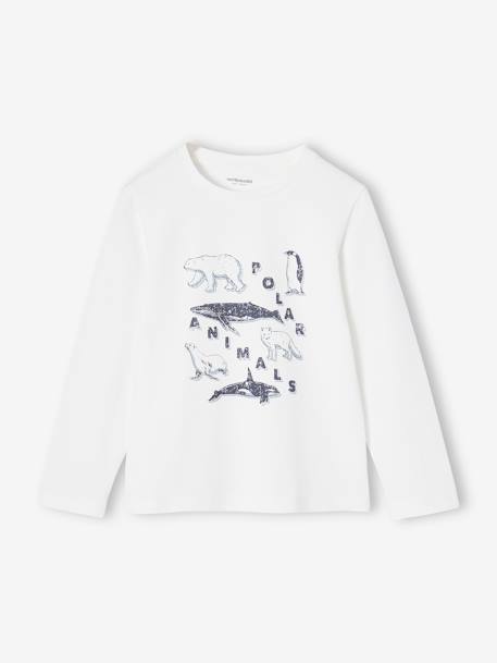 Pyjama animaux polaires flanelle carreaux garçon bleu 2 - vertbaudet enfant 