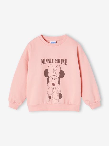 Sweat Disney® Minnie Mouse mauve 1 - vertbaudet enfant 