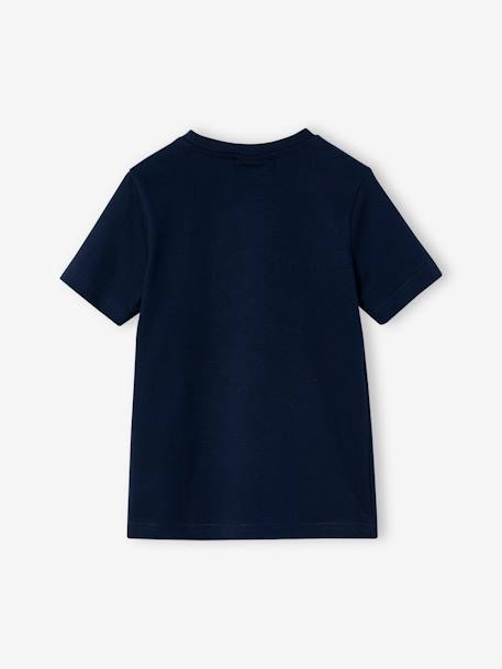 T-shirt Minecraft® manches courtes bleu nuit 2 - vertbaudet enfant 