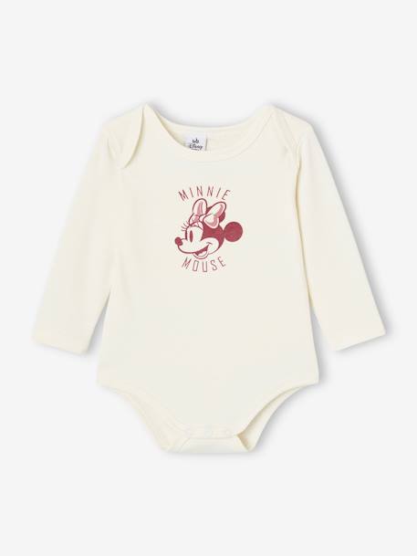 Lot de 2 bodies bébé Disney® Minnie rose 2 - vertbaudet enfant 