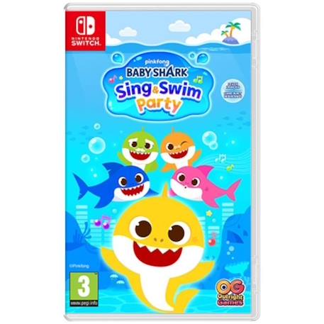 Baby Shark: Sing & Swim Party - Jeu Nintendo Switch BLEU 1 - vertbaudet enfant 