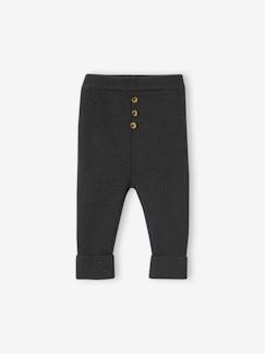 Bébé-Pantalon, jean-Legging évolutif en tricot bébé