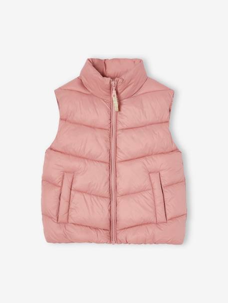 Doudoune légère sans manches fille blush+vanille 1 - vertbaudet enfant 