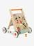 Chariot de marche pliable Les animaux joyeux en bois FSC® bois 8 - vertbaudet enfant 