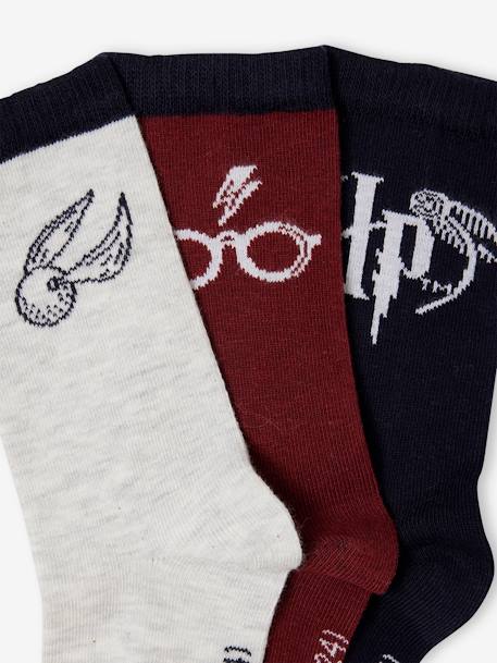 Lot de 3 paires de chaussettes Harry Potter® garçon bleu nuit 2 - vertbaudet enfant 