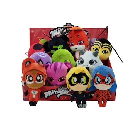 BANDAI Miraculous Ladybug - Peluche 15 cm : Plagg NOIR 2 - vertbaudet enfant 