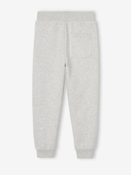 Jogging sport garçon blanc chiné 2 - vertbaudet enfant 