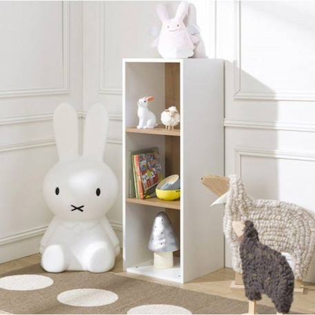 3 cases de rangement effet bois blanc Tom & Apolline BLANC 1 - vertbaudet enfant 