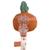 Attache tétine jardinier ORANGE 4 - vertbaudet enfant 