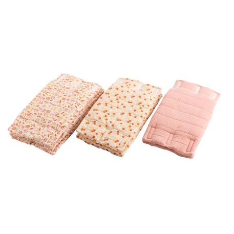 Protections de barreaux de lit Esmée ROSE 1 - vertbaudet enfant 