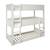 Lit superposé triple en pin blanc 90x200 Leopold BLANC 4 - vertbaudet enfant 