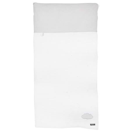 Édredon en coton - LILY GREY - gris - 140x70 cm BLANC 1 - vertbaudet enfant 