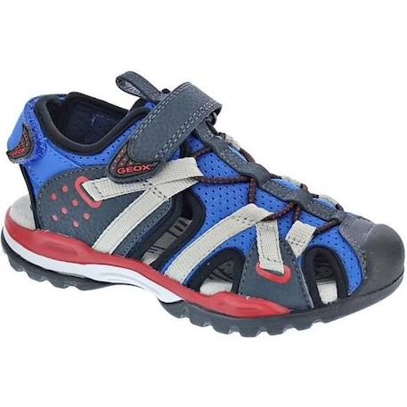 Sandales Enfant Geox - Borealis - Garçon - Scratch - Bleu - Confortable BLEU 1 - vertbaudet enfant 