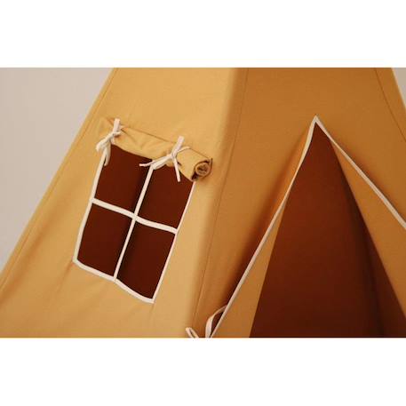 Tipi enfant Moi Mili 'Ocre' - ocre - TU ORANGE 4 - vertbaudet enfant 