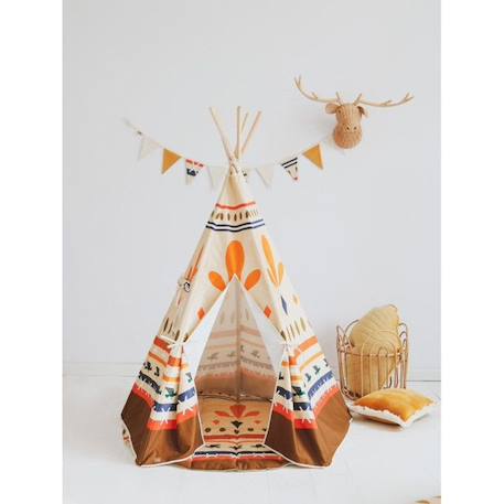 Tipi enfant Moi Mili 'Native vibe' - native vibe - TU BEIGE 4 - vertbaudet enfant 