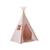 Ensemble tipi et tapis enfant Moi Mili 'Rose' - rose - TU ROSE 1 - vertbaudet enfant 