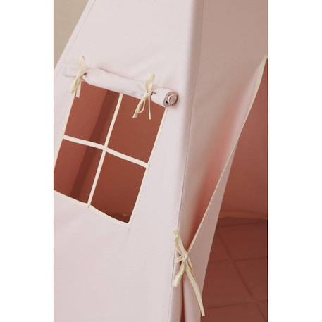 Ensemble tipi et tapis enfant Moi Mili 'Rose' - rose - TU ROSE 2 - vertbaudet enfant 