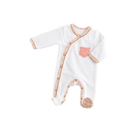 Pyjama bébé en coton BLANC+BLANC 4 - vertbaudet enfant 