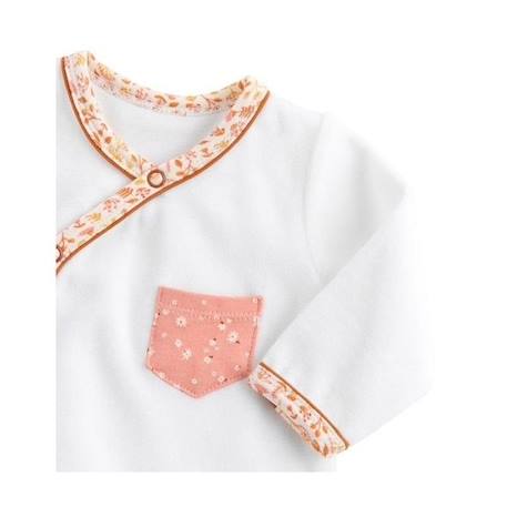 Pyjama bébé en coton BLANC+BLANC 5 - vertbaudet enfant 