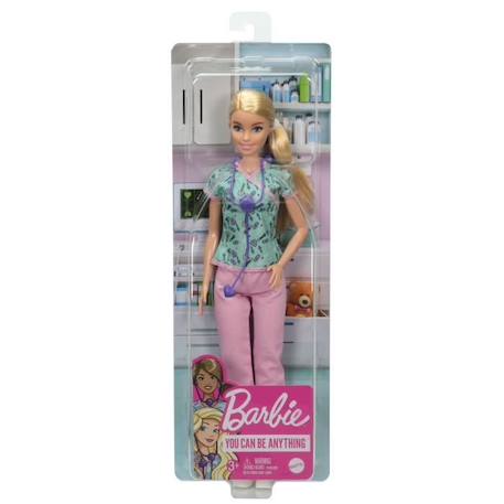 Barbie - Barbie infirmière - Poupée Mannequin - Dès 3 ans GTW39 ROSE 5 - vertbaudet enfant 