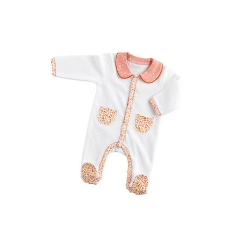 Pyjama bébé en coton BLANC+BLANC 2 - vertbaudet enfant 