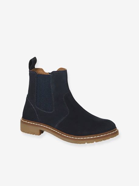 Boots Chelsea garçon marine 1 - vertbaudet enfant 