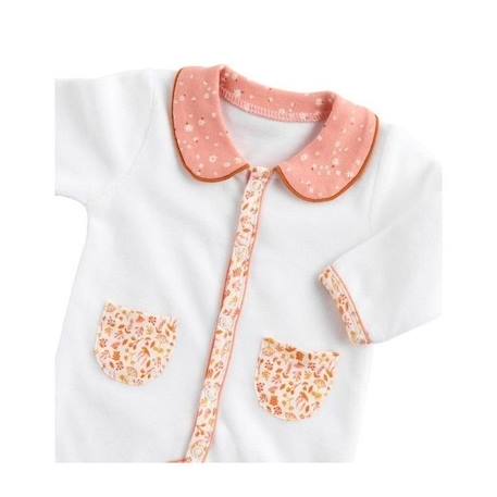 Pyjama bébé en coton BLANC+BLANC 3 - vertbaudet enfant 