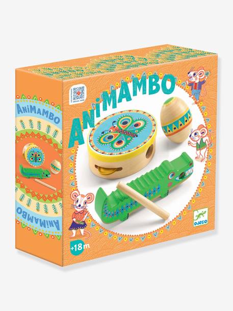 Animambo set de percussion DJECO multicolore 3 - vertbaudet enfant 