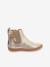 Boots Kick pop KICKERS® beige doré 2 - vertbaudet enfant 