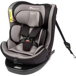 BEBECONFORT Siège auto évolutif pivotant 360° EvolveFix i-Size - Gr 0/1/2/3 - Isofix - 0 à 12 ans (36 kg) - 40-150 cm - Grey Mist  - vertbaudet enfant