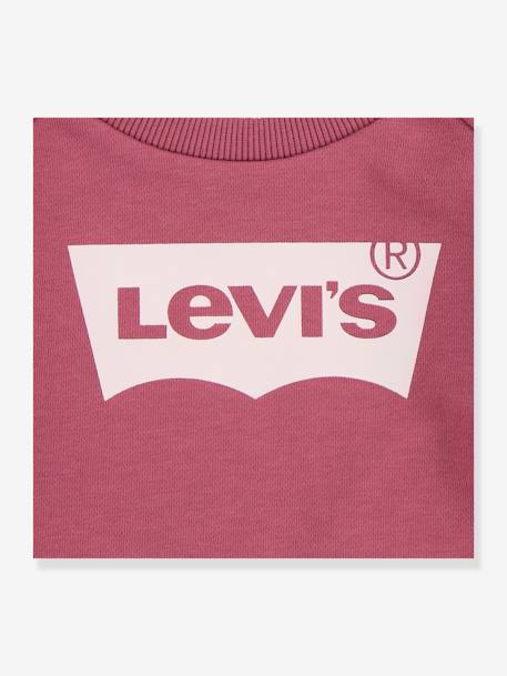 Sweat fille Logo Crew LEVI'S® vieux rose 3 - vertbaudet enfant 