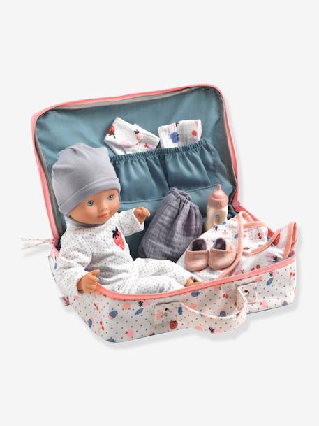 La valise de Vanille , poupon + accessoires DJECO blanc 1 - vertbaudet enfant 