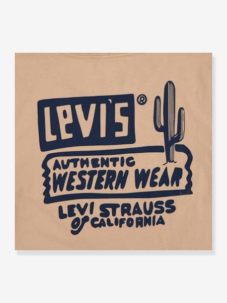 Tee-shirt garçon Cactus Out West LEVI'S® motif dos beige 3 - vertbaudet enfant 