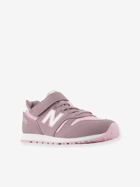 Baskets à lacets enfant YV373VQ2 NEW BALANCE® ROSE CLAIR UNI AVEC DECOR 1 - vertbaudet enfant 