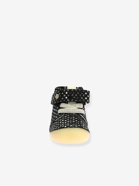 Bottillons cuir bébé Sonizikro - KICKERS noir 5 - vertbaudet enfant 