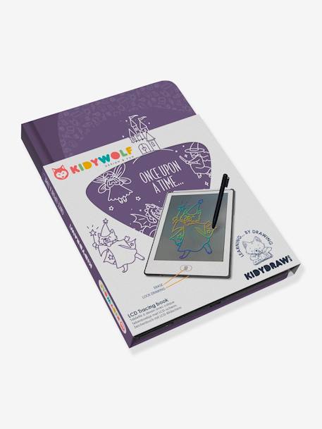 Tablette à dessin Kidydraw mini KIDYWOLF jaune+vert+violet 10 - vertbaudet enfant 