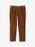 Pantalon chino velours CYRILLUS marron 1 - vertbaudet enfant 